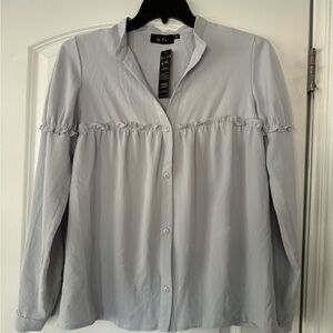 Light Gray Button Down Shirt
